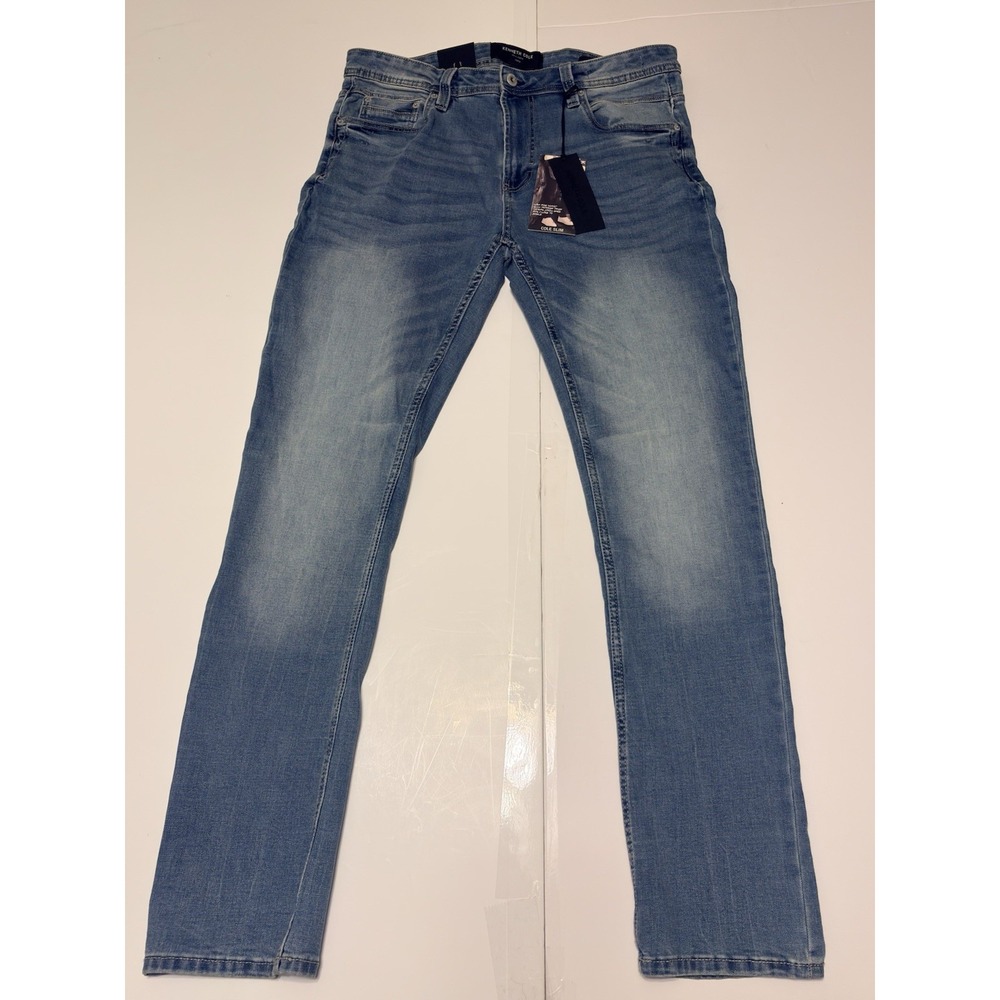 Kenneth Cole New York Mens Jeans 34x32 Cole Slim Fit Number 3 Denim Pants  - NWT